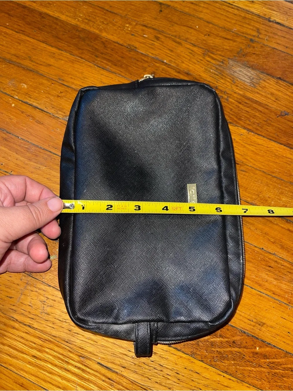 AS IS Tarte Unisex Black Travel Toiletry Bag - 6”x9”